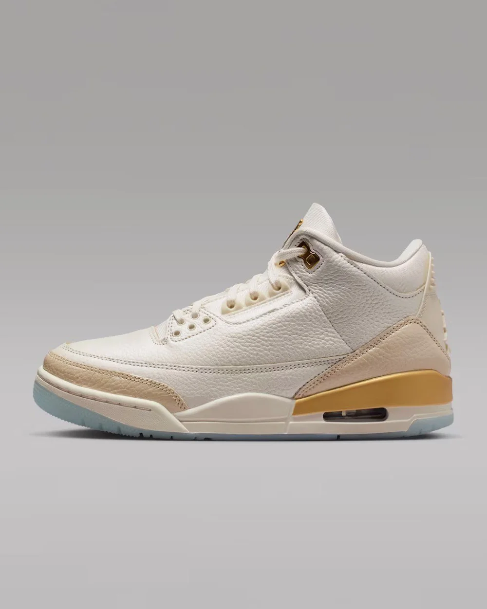 Women Air Jordan 3 Retro Sail and Pale Ivory