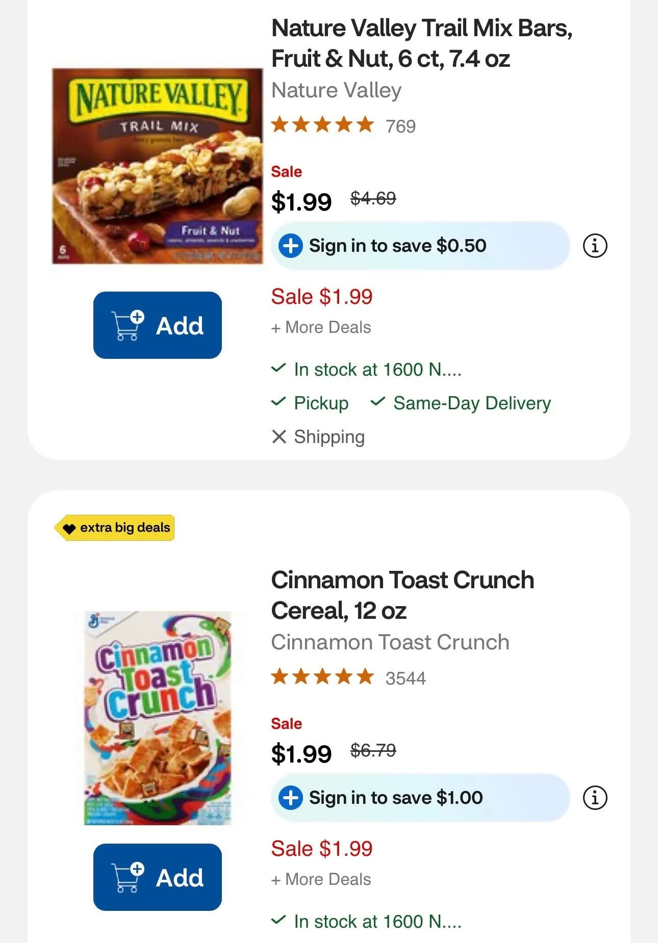 General Mills and Nature Valley Snacks