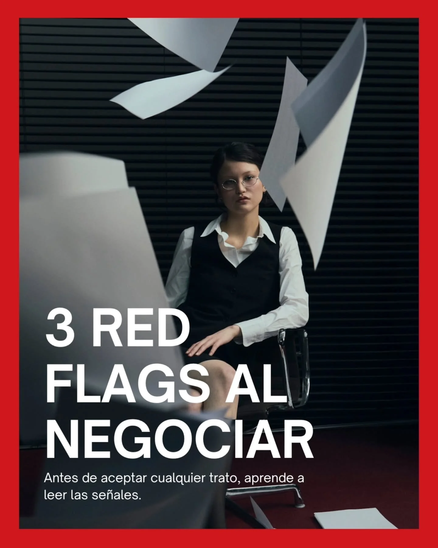 Negociar no es convencer. Aquí te dejamos 3 red flags clásicas. ¿Te han querido aplicar alguna de estas tácticas?
#business #founder #redflags #negociar