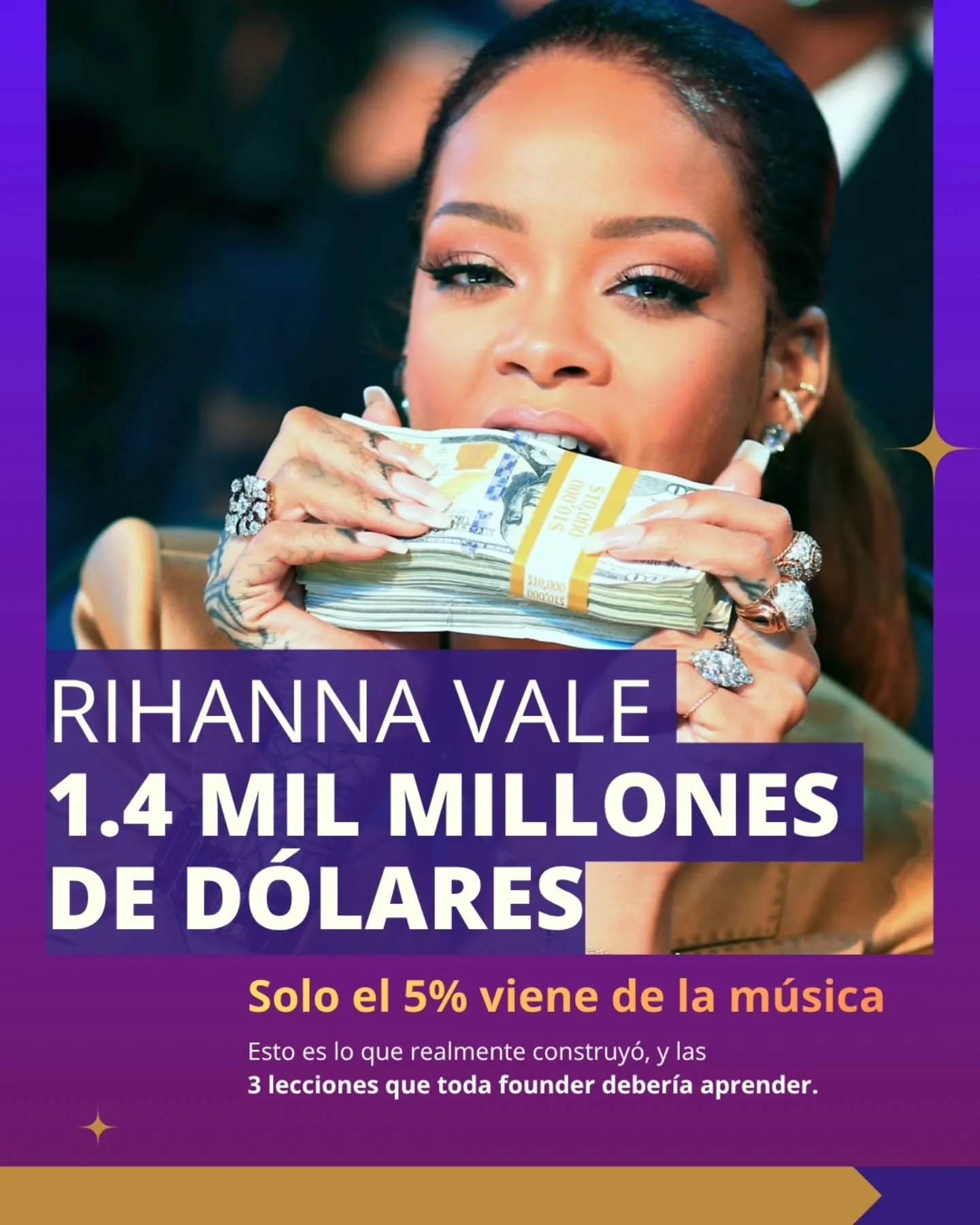 Es la primera mujer en reescribir c&oacute;mo se construye un imperio desde cero.
1.8 mil millones no por fama: por estrategia brutal.

Si crees que ya conoces su historia, no.
Lo que mueve su imperio es exactamente lo que falta en la mayor&iacute;a 