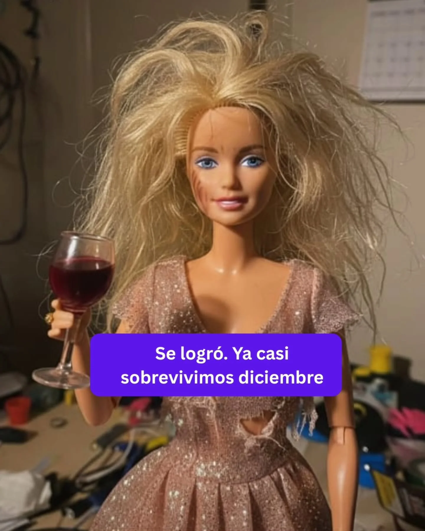 Ya casi 🫠, &aacute;nimo 🎅

#diciembre #meme