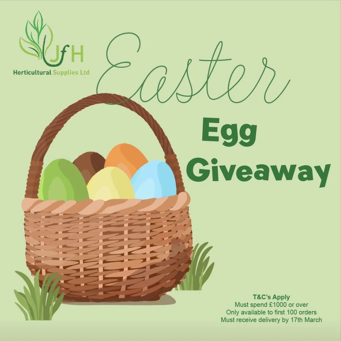 Easter Egg giveaway post