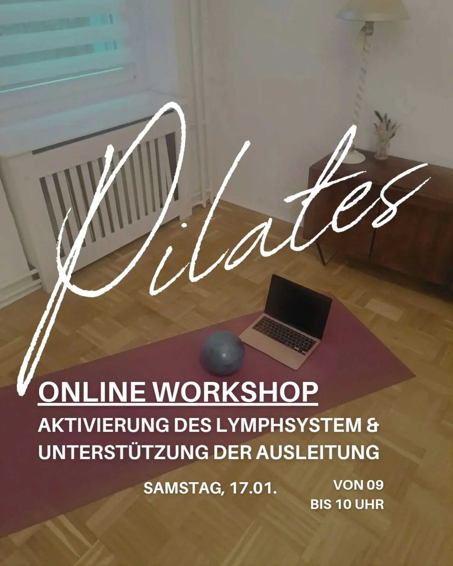 Der erste Samstags-Online-Kurs des Jahres steht an!!
Am Samstag, 17. Januar 9-10 Uhr starten wir gemeinsam ins Wochenende. 

Fokus des Kurses: Aktivierung des Lymphsystems &amp; Unterst&uuml;tzung der Ausleitung 

Ich freue mich auf euch!!

#pilatesz