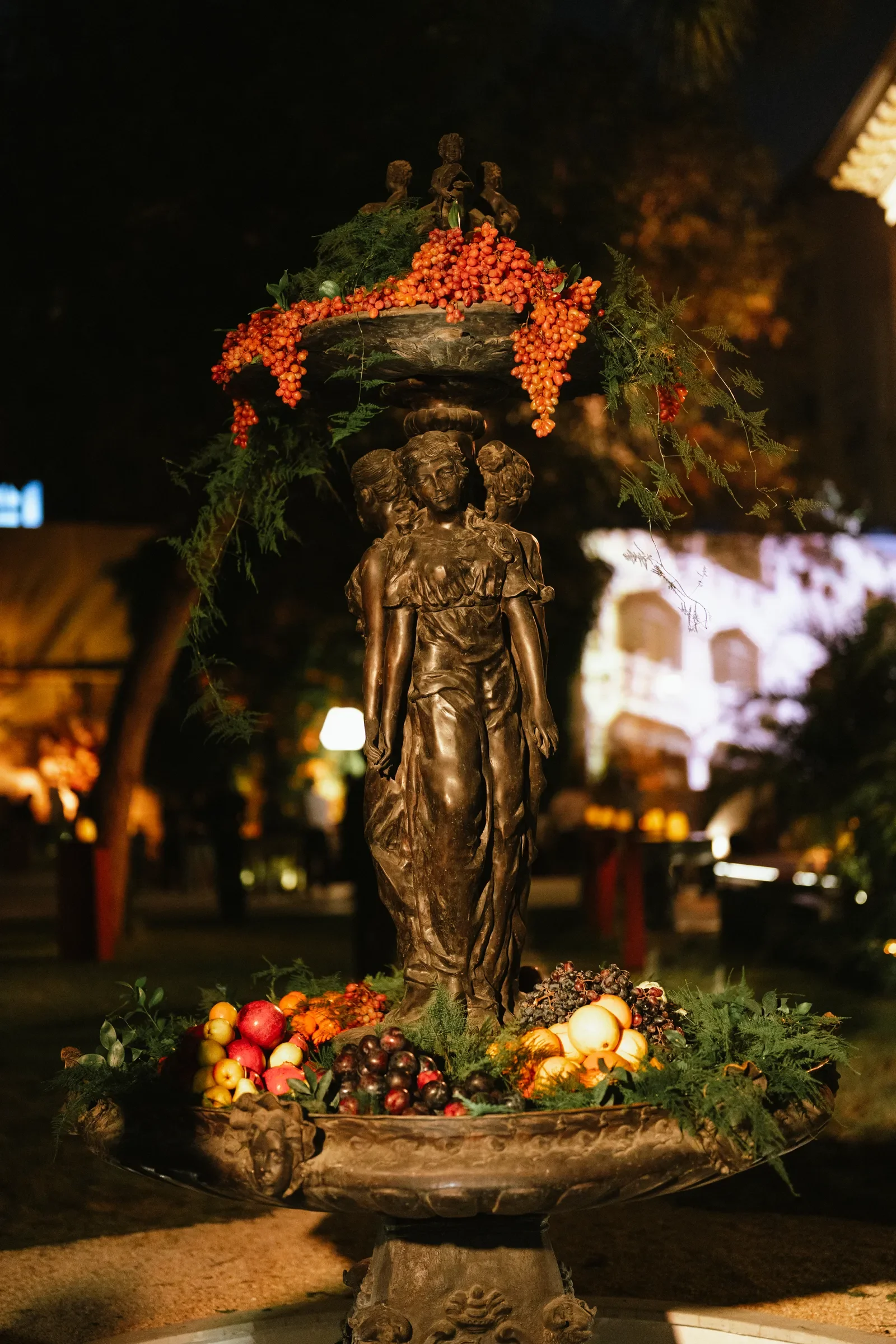 “One of the evening’s most talked-about moments was Architecture of Taste, crafted in collaboration with Flavor Republic. The food-driven installation traced the villa’s story through three eras, each expressed through form, flavour and mood.”