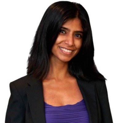 A picture of a woman smiling