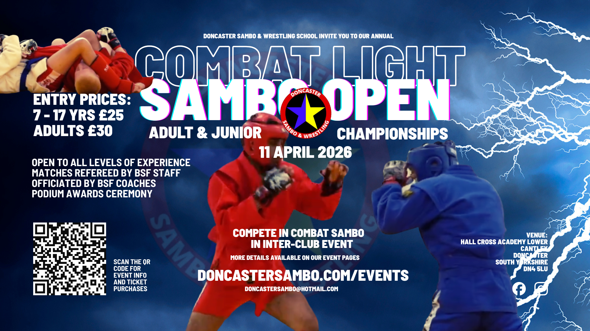 Combat SAMBO LIGHT 2026 OPEN CHAMPIONSHIPS