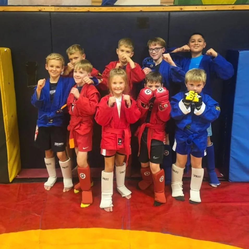 Kids martial arts class combat sambo