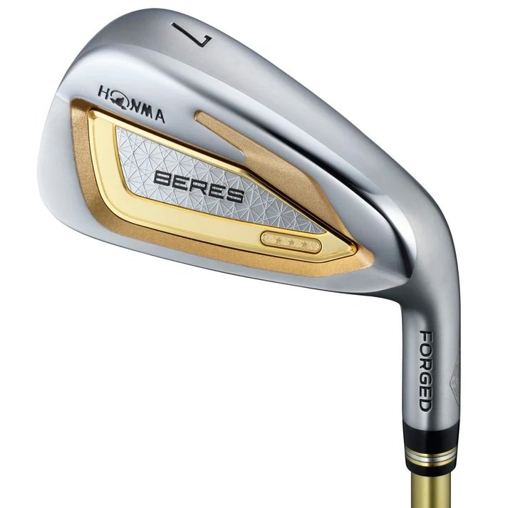 Honma Beres 10 3-Star Eisen 7 in Silber und Gold