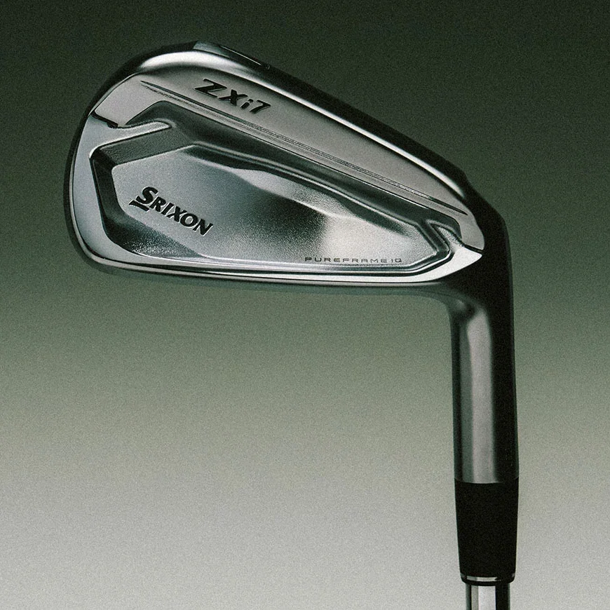 Srixon ZXi7 Gen 2 – Detailaufnahme der geschmiedeten Kopfrückseite mit PureFrame iQ