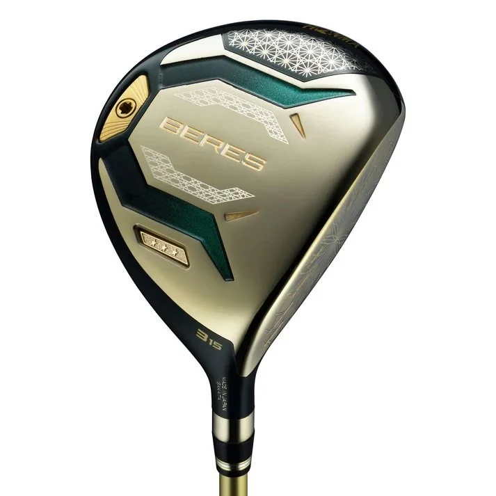 Honma Beres 10 3-Star Fairwayholz 3 in Schwarz und Gold