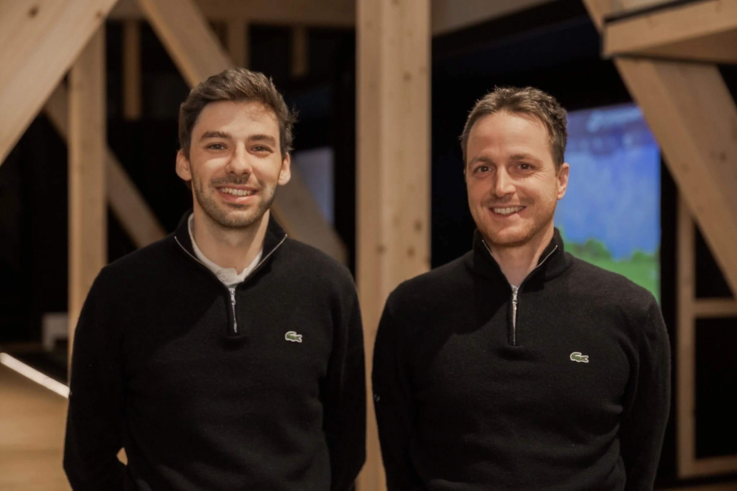 Ein Bild von Jonas Weiss und Florian Achenbach den Fittern von Weiss Golf