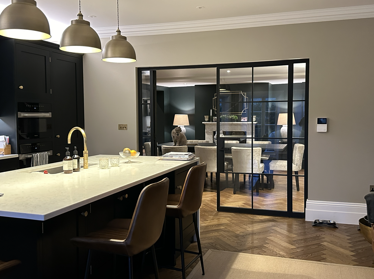 A completed Richmond interior by Lime Grove Interiors.