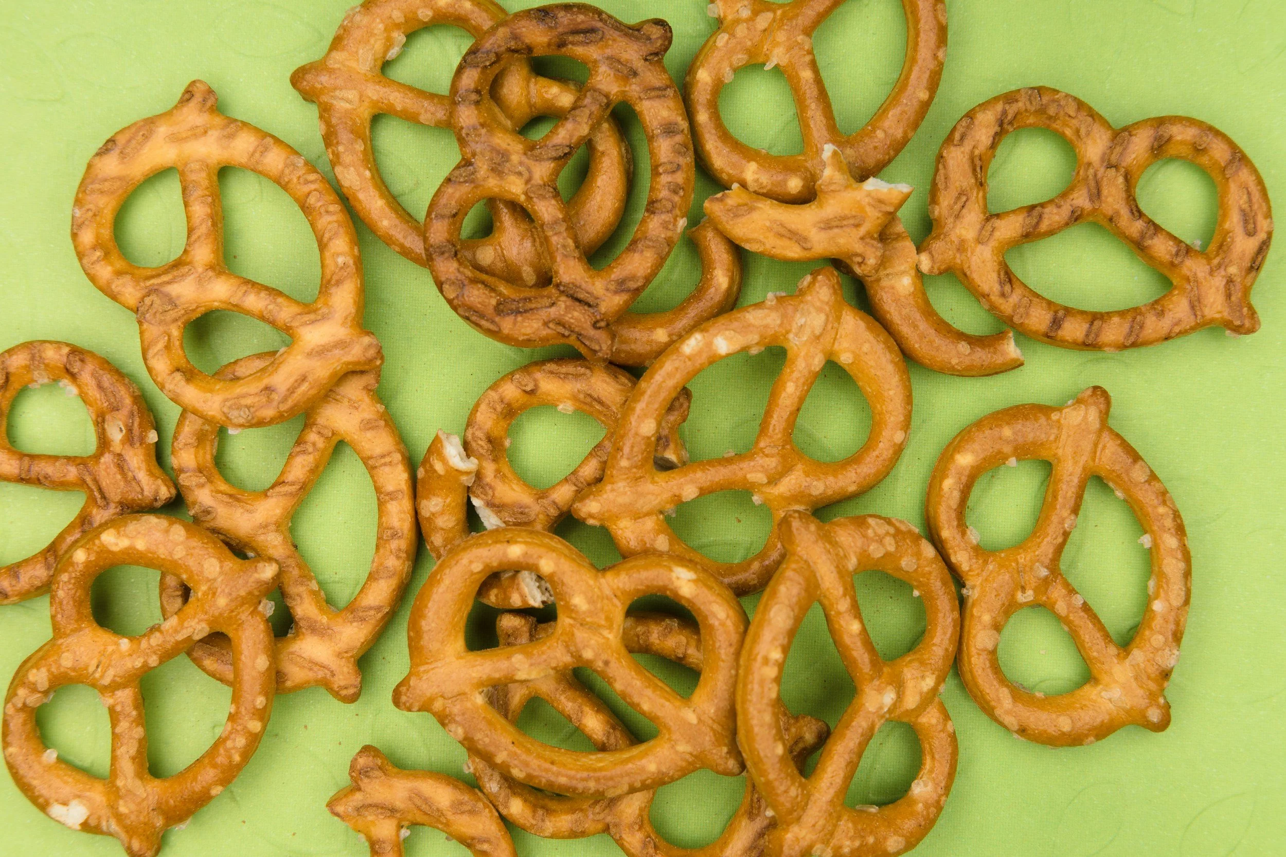salted pretzels