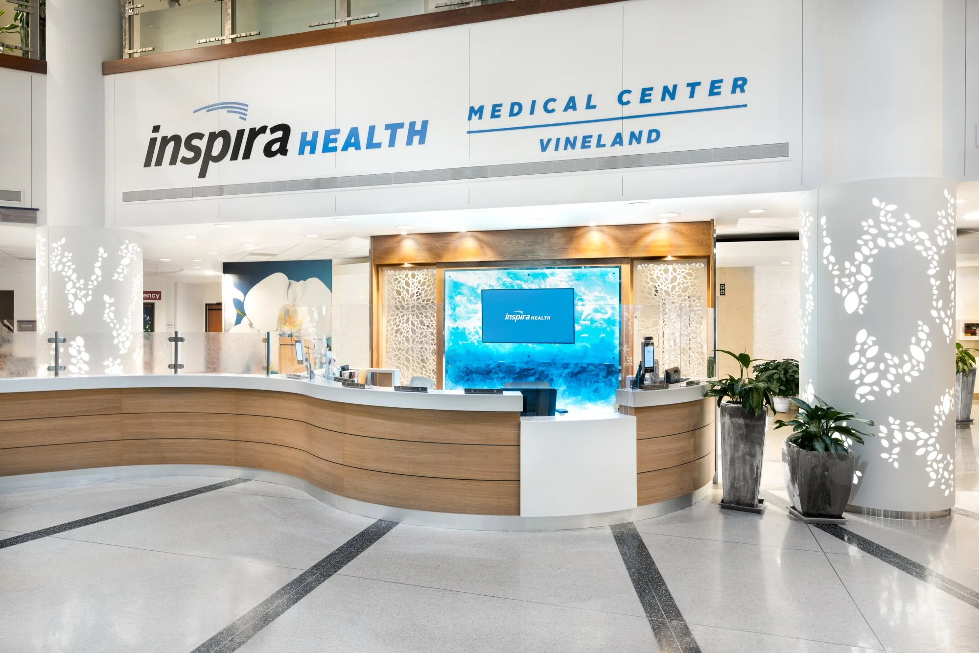 DRK and Associates - Inspira Vineland Lobby