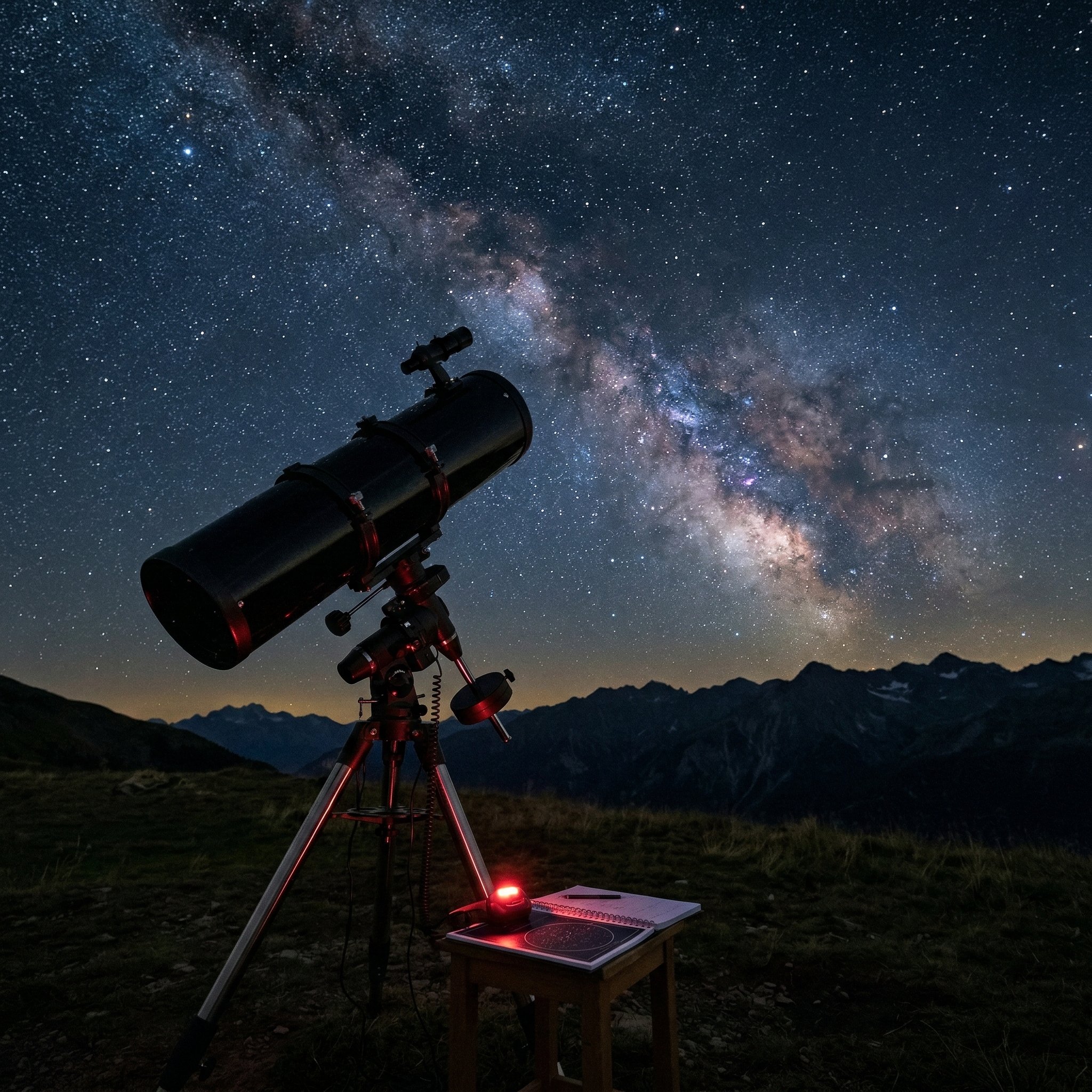 A personalise night of stargazing for you and your friends/family - with a telescope and a real life astronomer