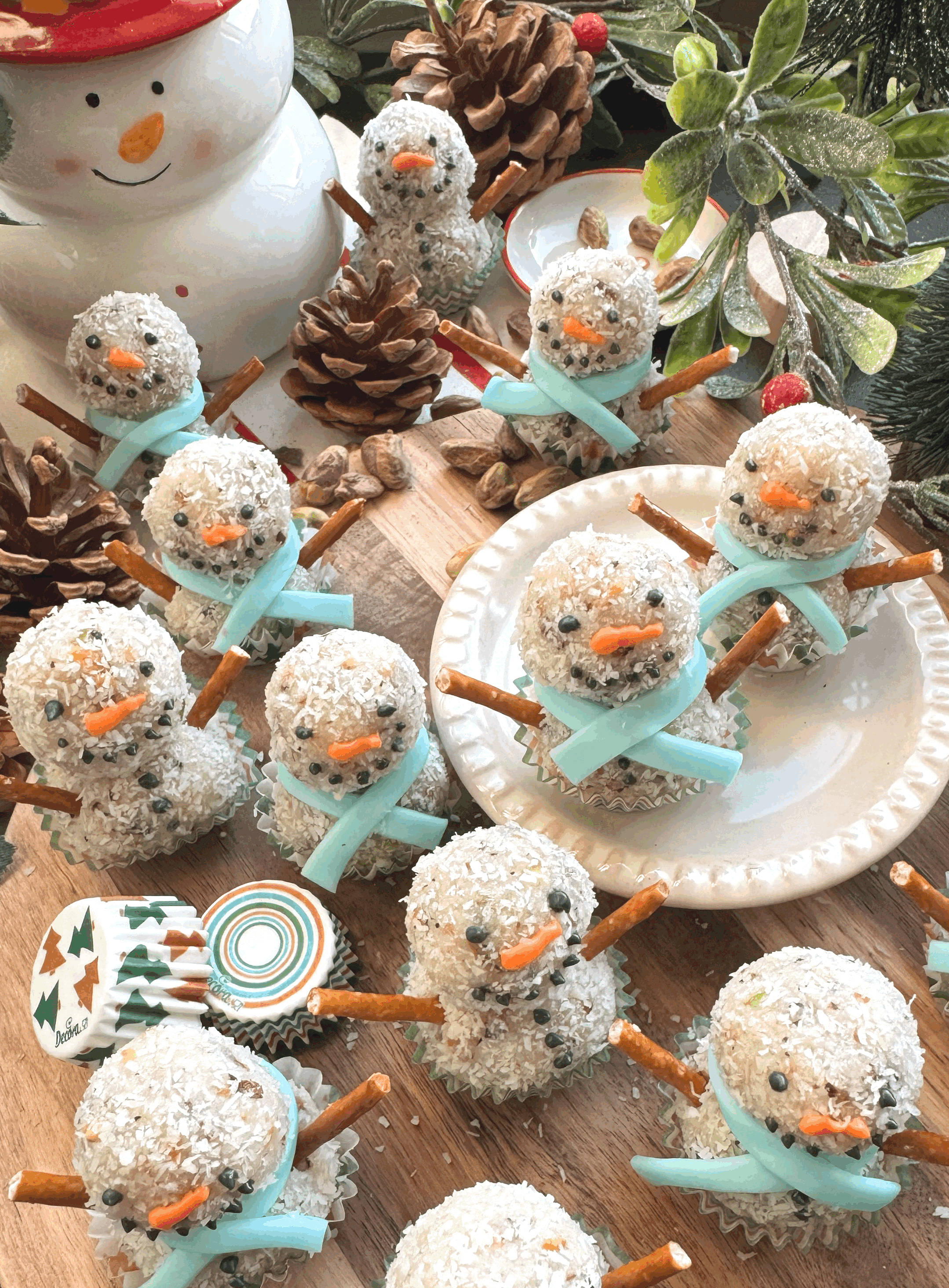 Snowman Truffles