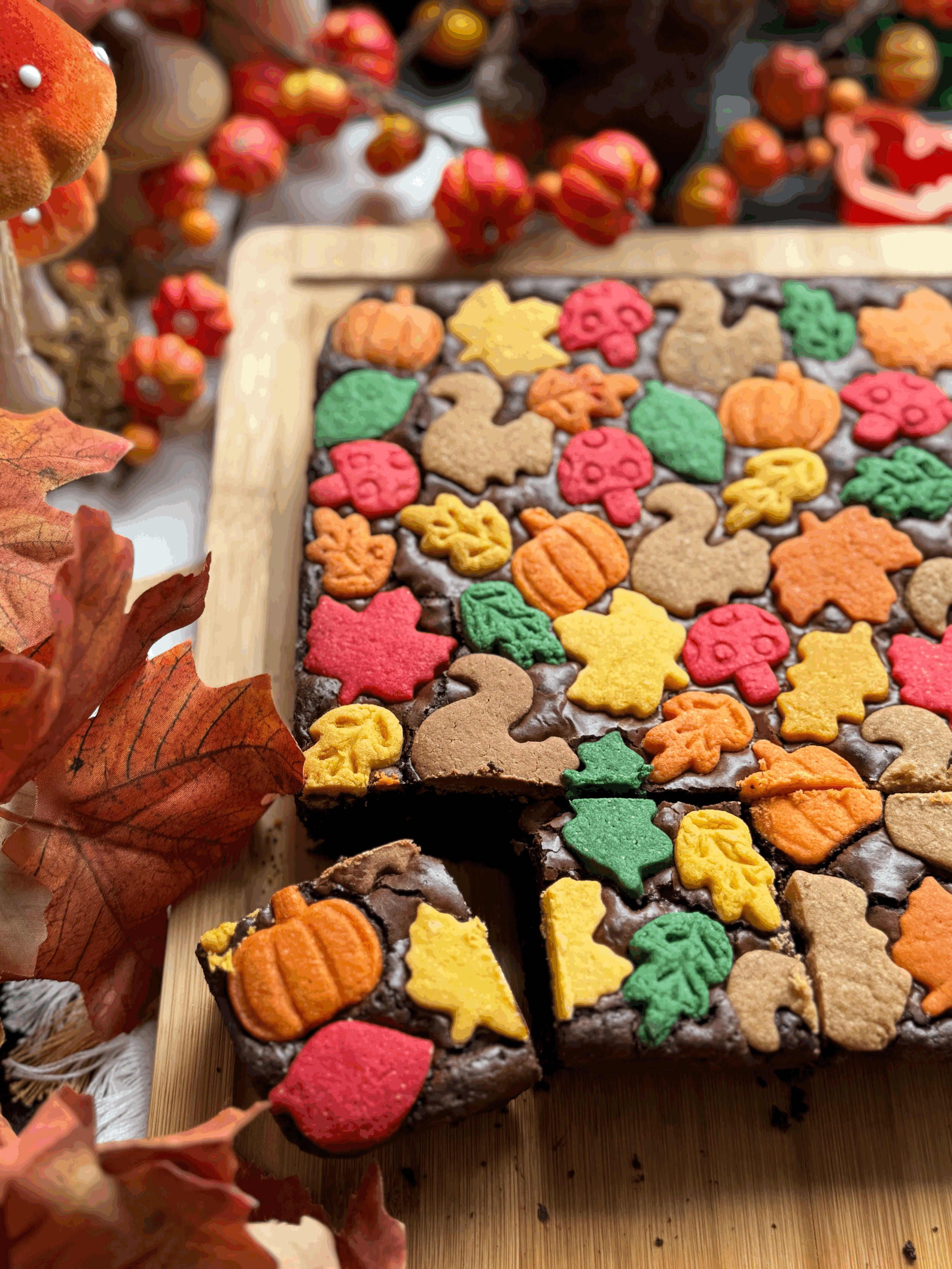Autumn Brownies
