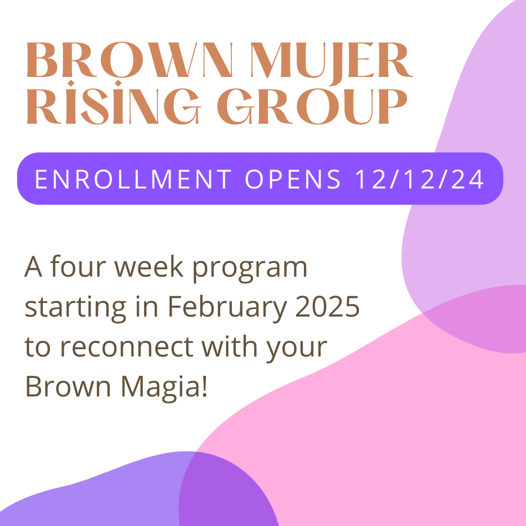 Enrollment Brown Mujer Rising Group Coaching