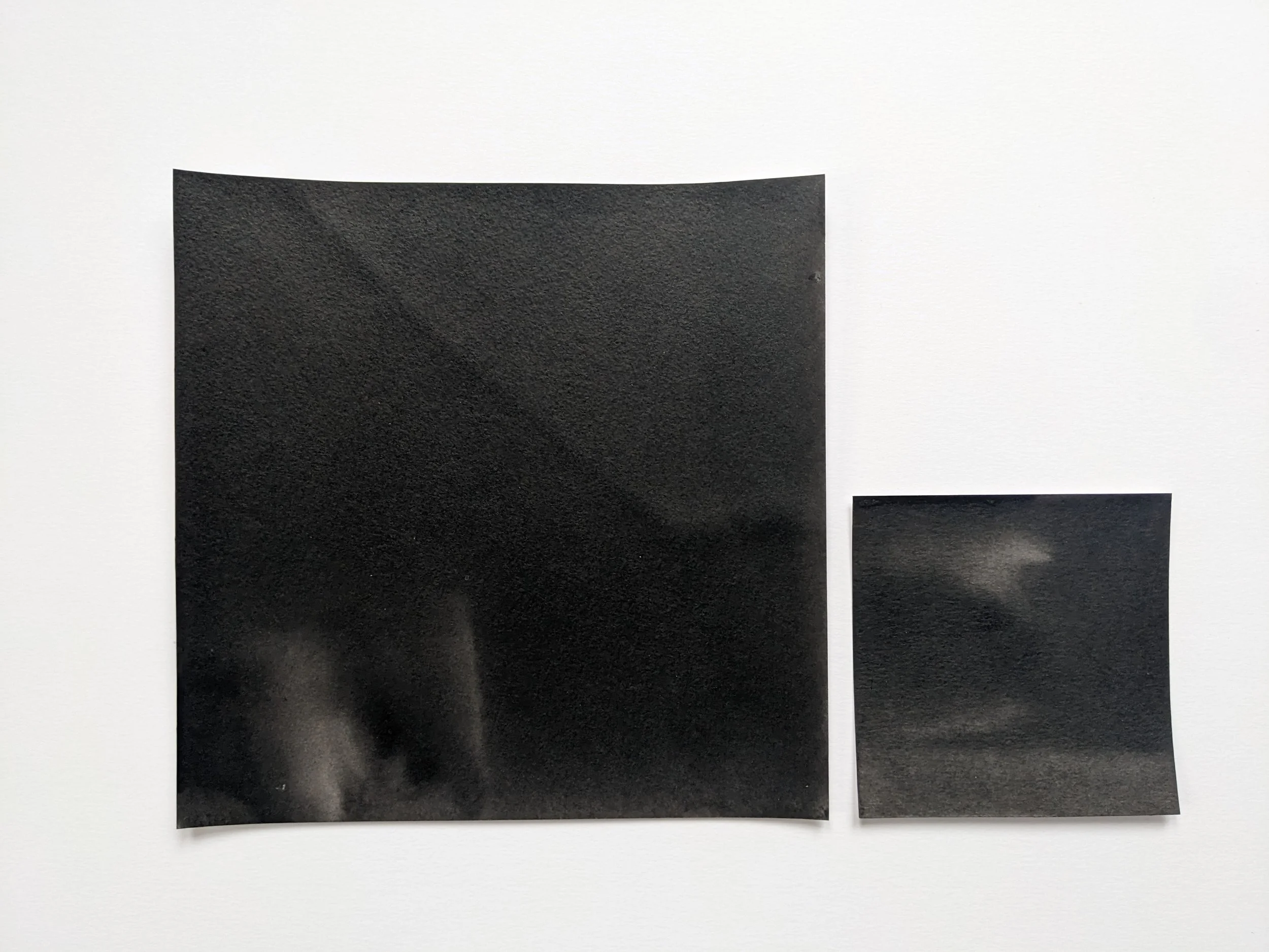 Submerge (2024).  Ink on paper.