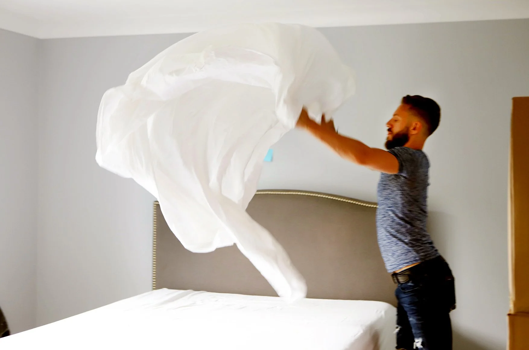 Turn key service, unpack and organize your  new home, set up the beds for your first night in your new home, set up services and utilities