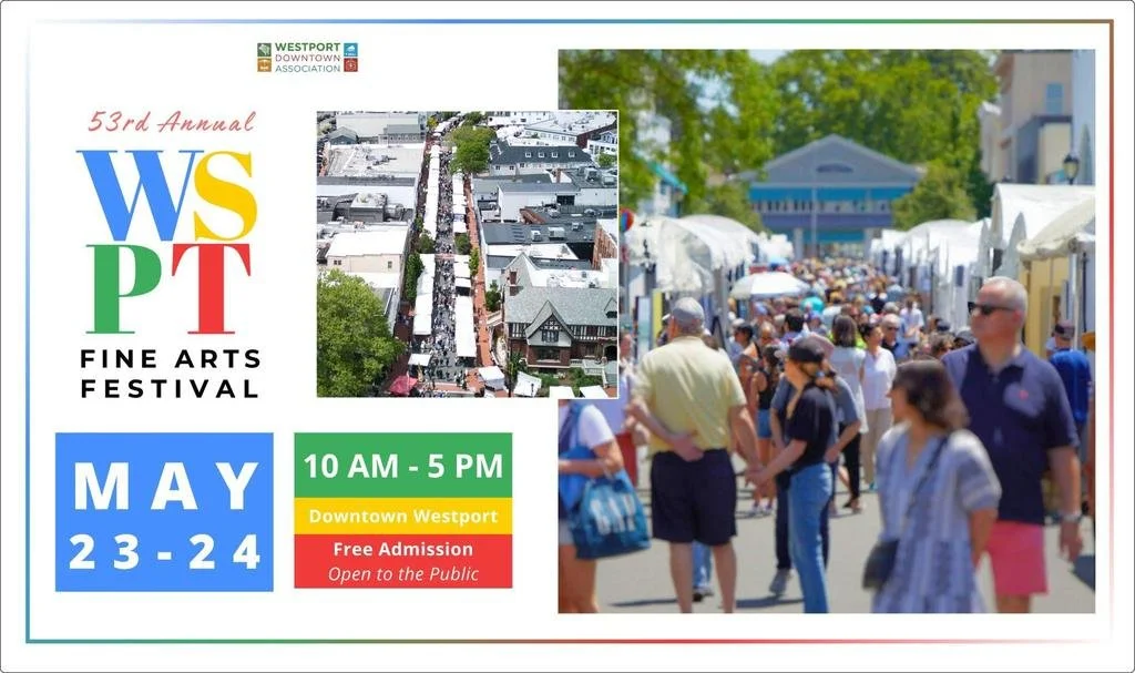 Memorial Day Weekend, Westport Fine Arts Festival, Downtown Westport