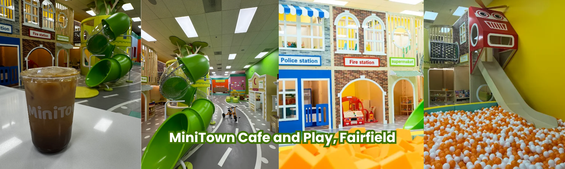 MiniTown Cafe and Play, Fairfield, CT. Indoor play spaces for children in Connecticut