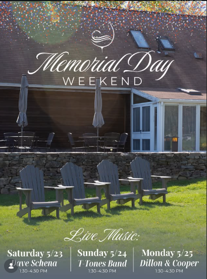 Memorial Day Weekend festivities, Stonington Vineyards