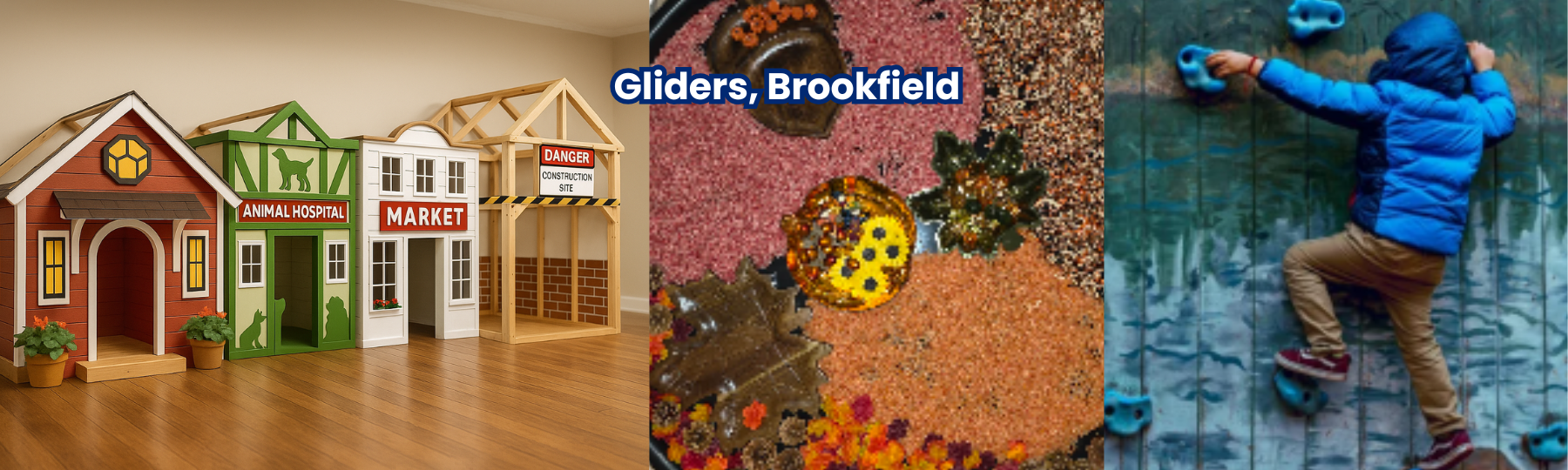 Gliders in Brookfield, Connecticut is an indoor play area and enrichment park.