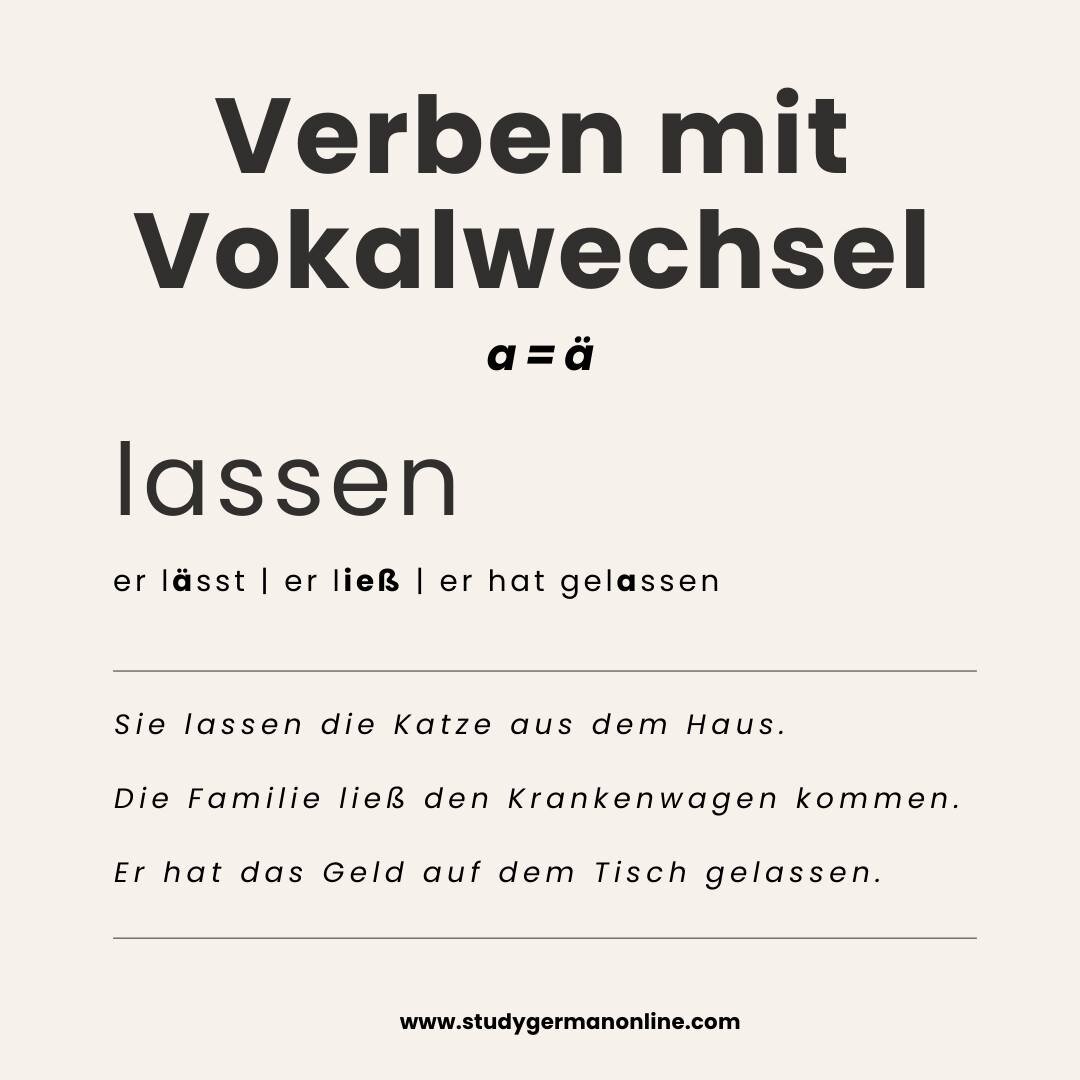 Struggling with mastering German irregular verbs? Look no further than German irregular verbs! Learn to shift those tricky a to &auml; verbs quickly and easily. You'll be speaking like a pro in no time!
https://tinyurl.com/6xex6shf

#vocabulary #germ