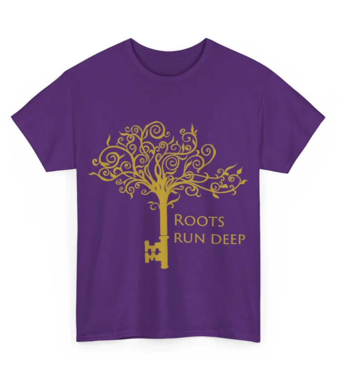 Hand-Printed Roots Run Deep T-shirt