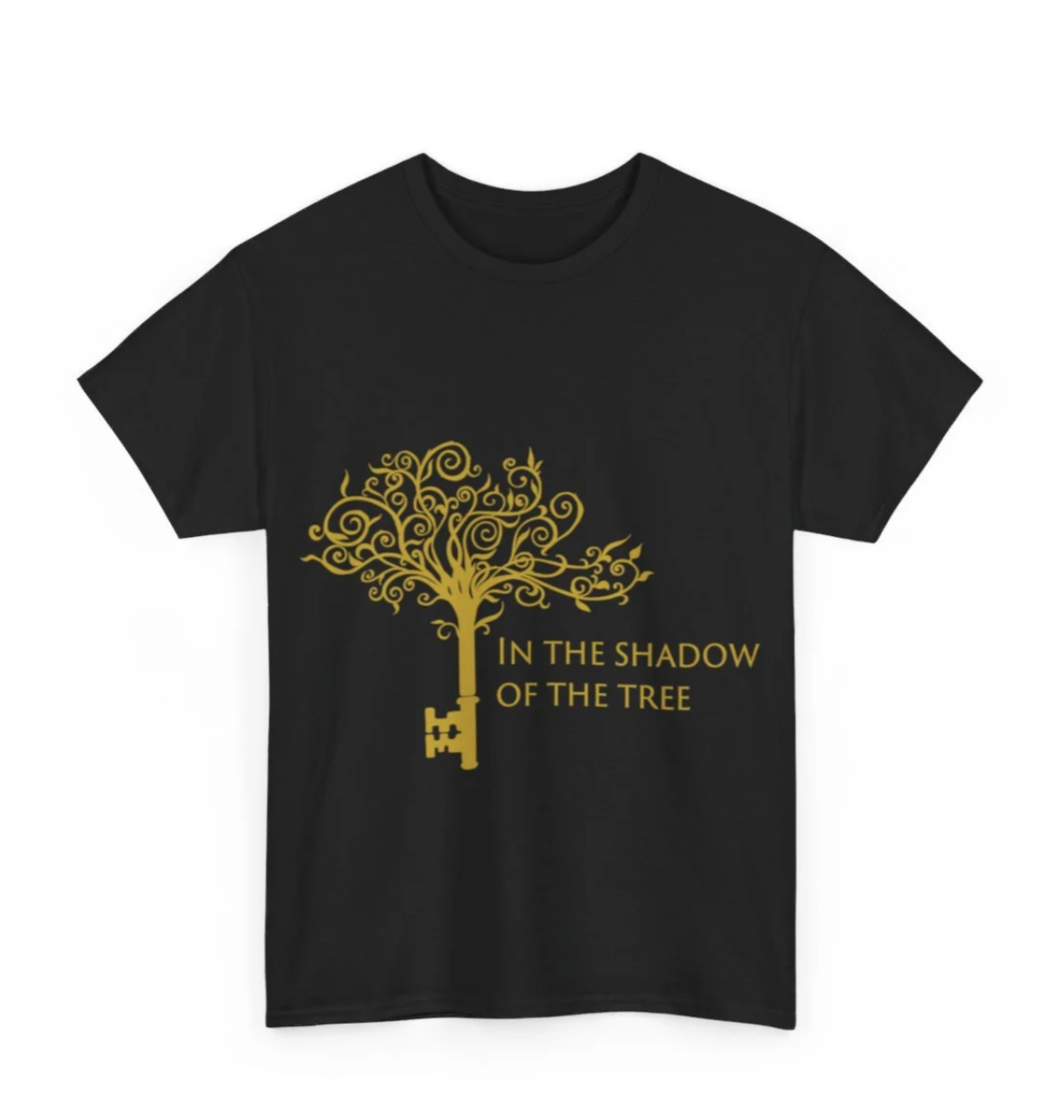 Hand-Printed Shadow of the Tree T-shirt