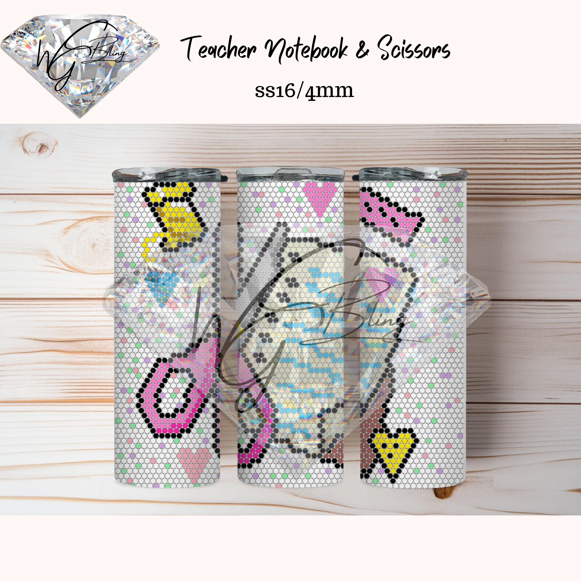 Teacher Notebook & Scissors