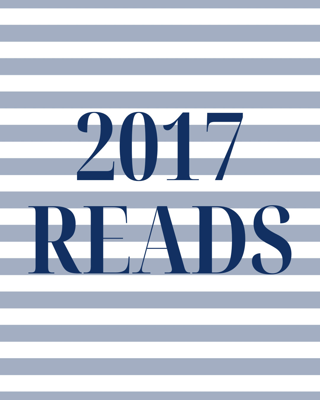 The Books I Read in 2017