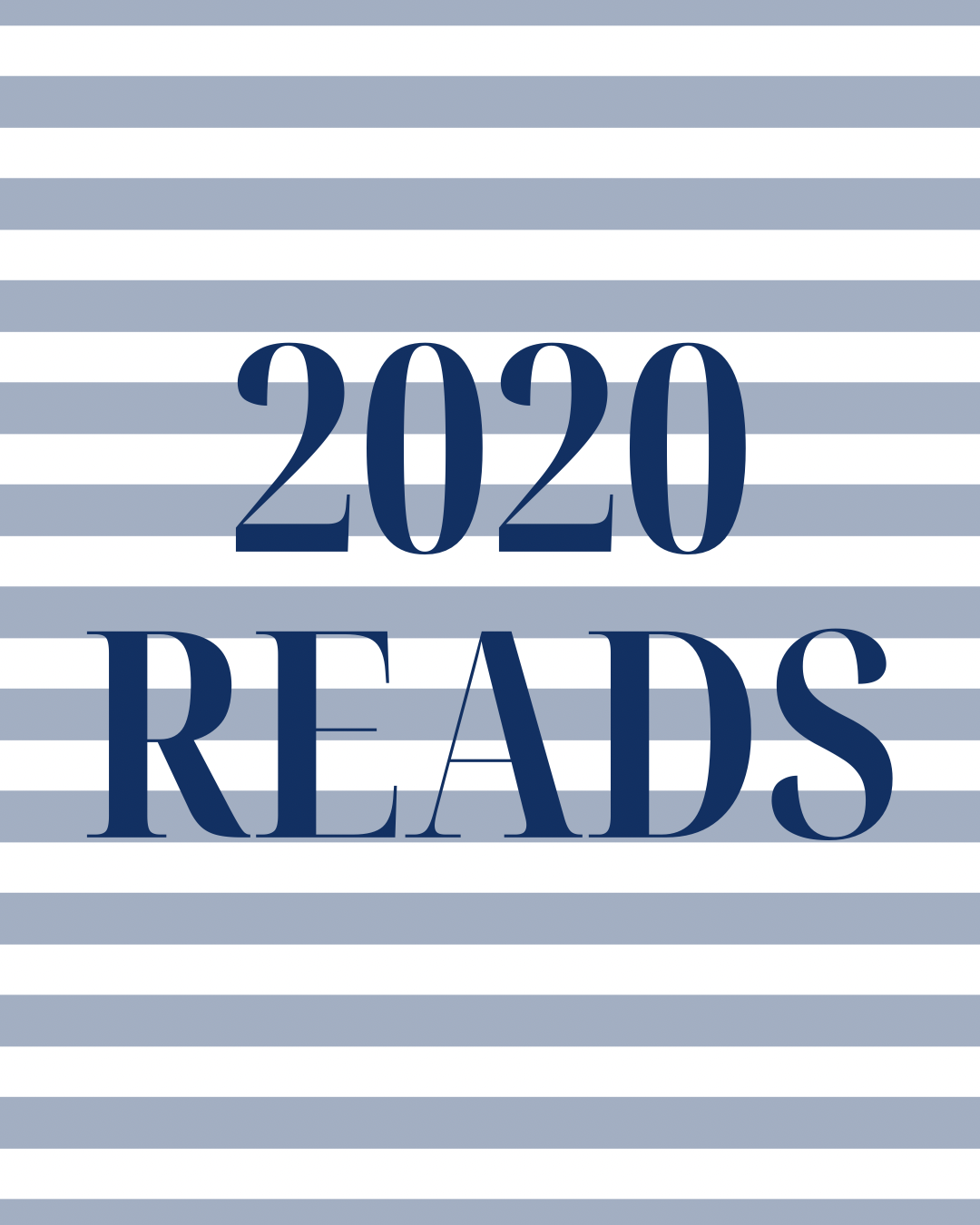 The Books I Read in 2020