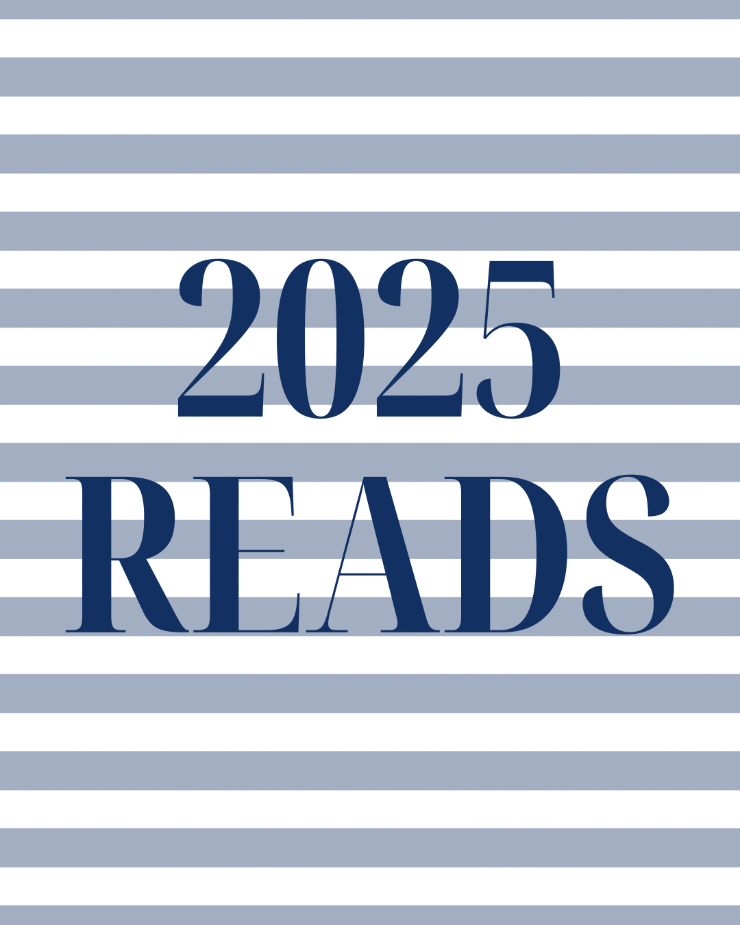 The Books I Read in 2025