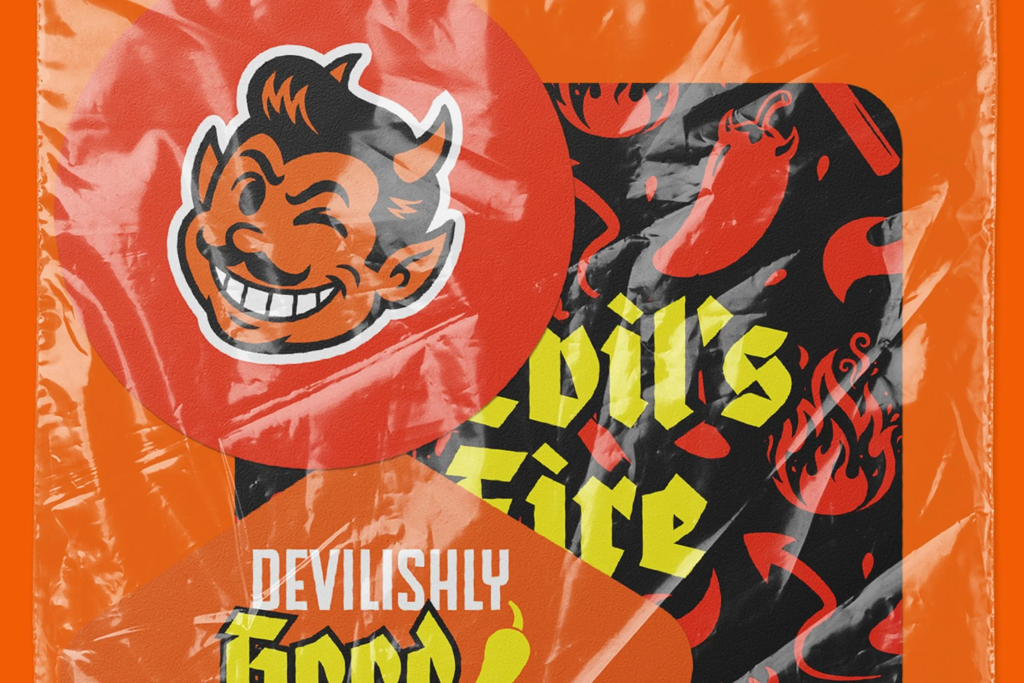 Devil's Fire Stickers