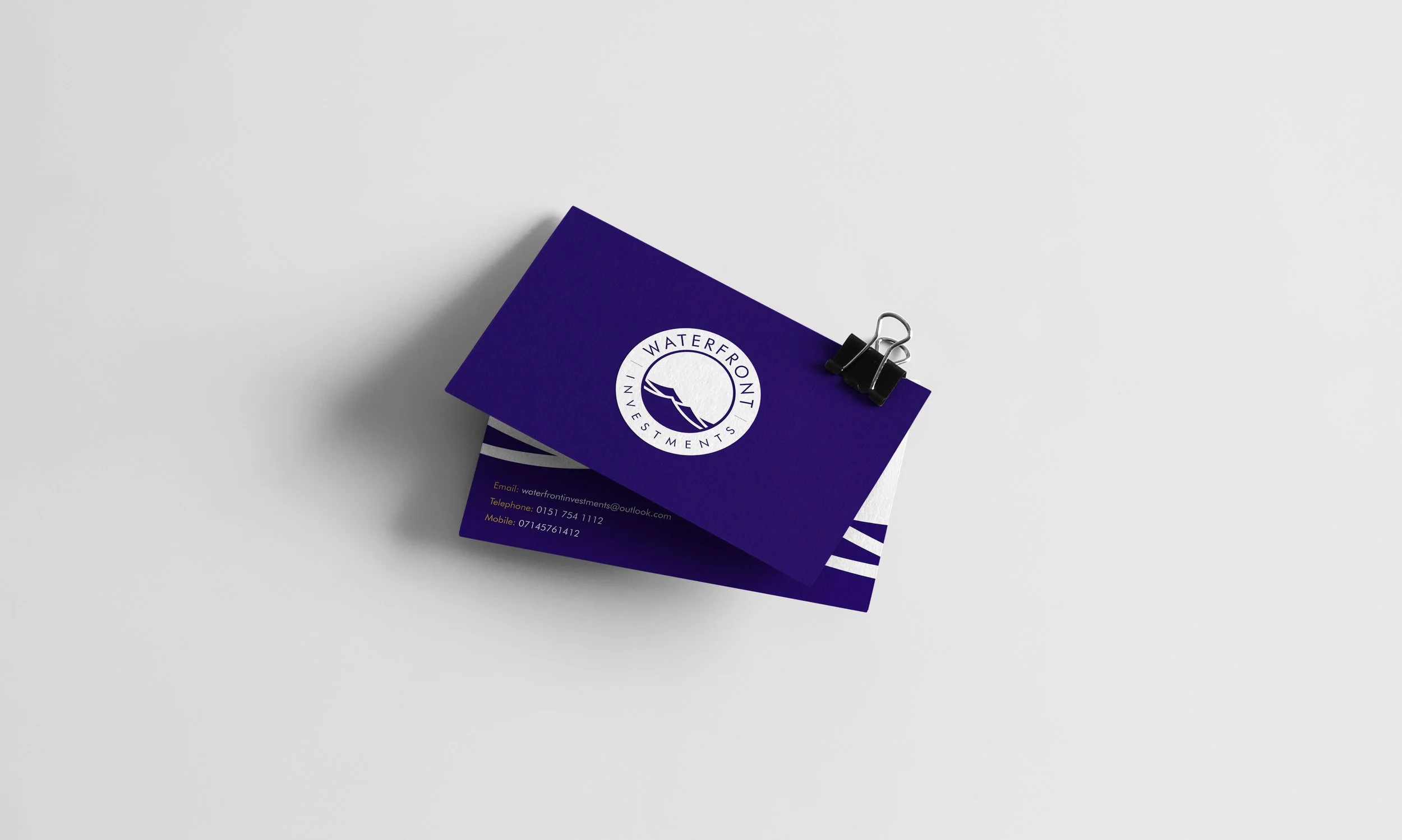 Waterfront Investments Business Card