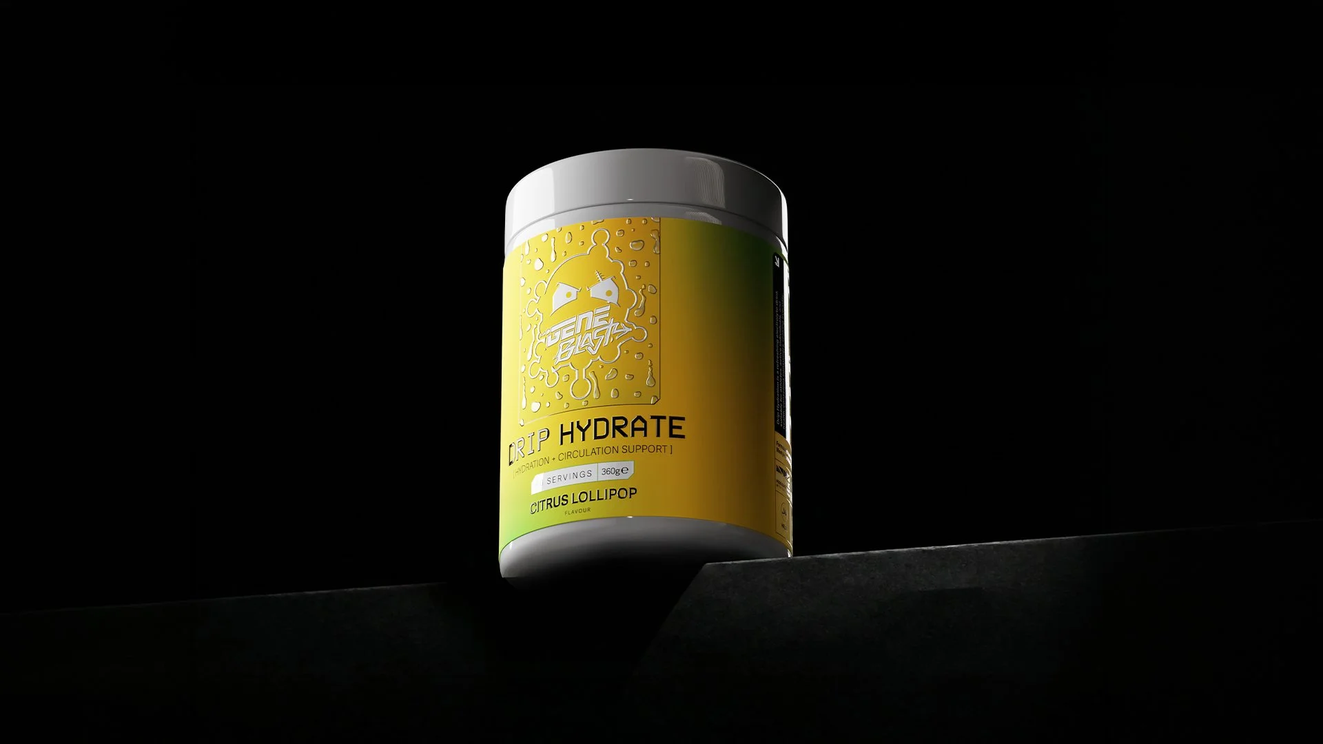 Gene Blast Hydration Citrus Lollipop