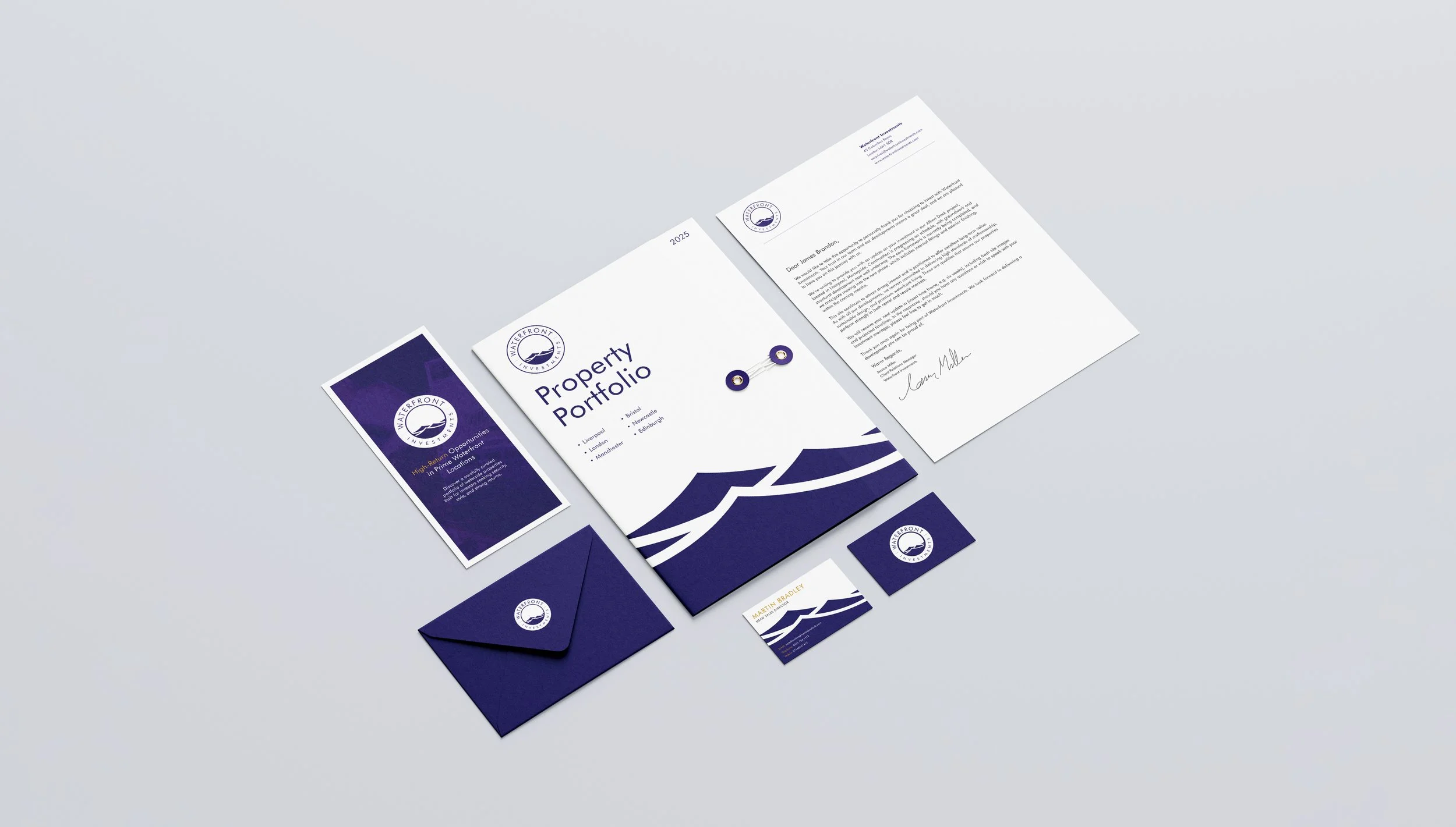 Waterfront Investments Stationary