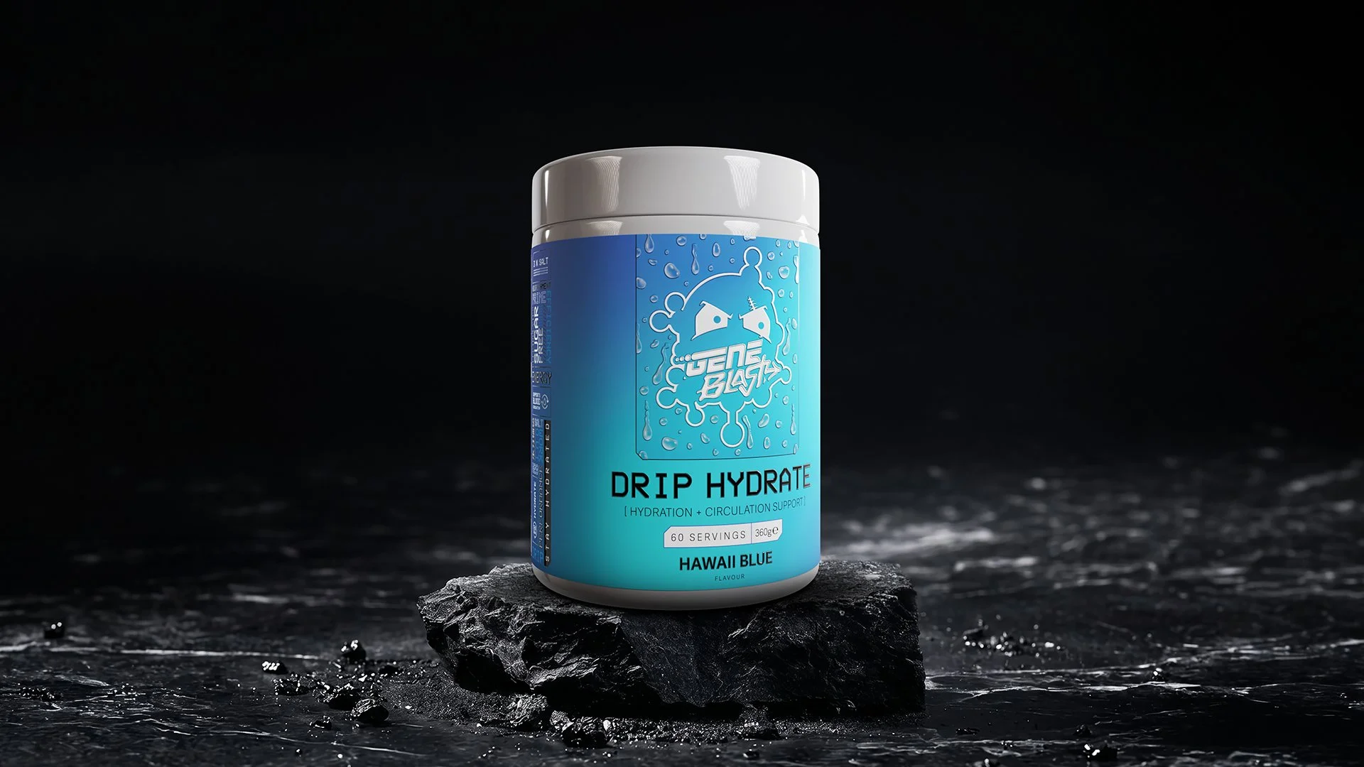 Gene Blast Hydration Hawaii Blue