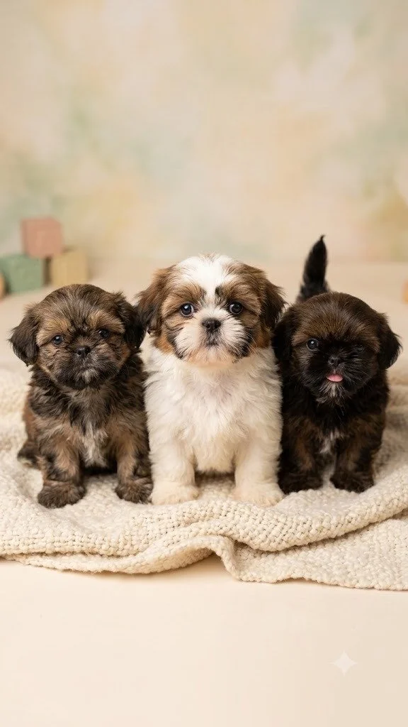 Three Male Imperial Shih Tzus – Available