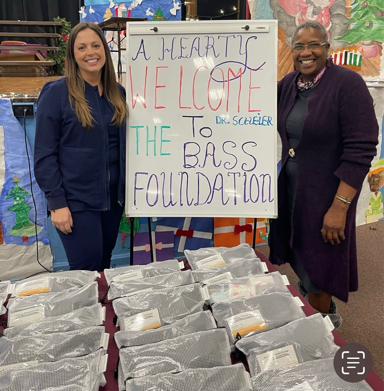 We had a fantastic morning of learning with 4th and 5th graders! Together with the staff of Scheier Dental, students  learned the importance of dental hygiene. Each student was gifted special bags packed with dental kits as well as other wellness ite