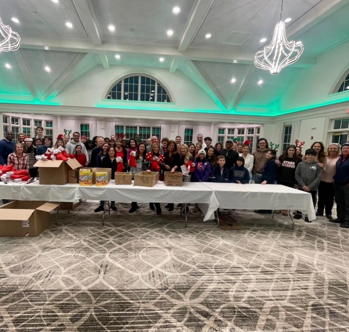 We are grateful to have so many amazing helpers making our holiday gift giving program successful! With the help of our generous donors and volunteers, we will provide wrapped gifts, new hats, gloves and other essentials to over 300 students and staf