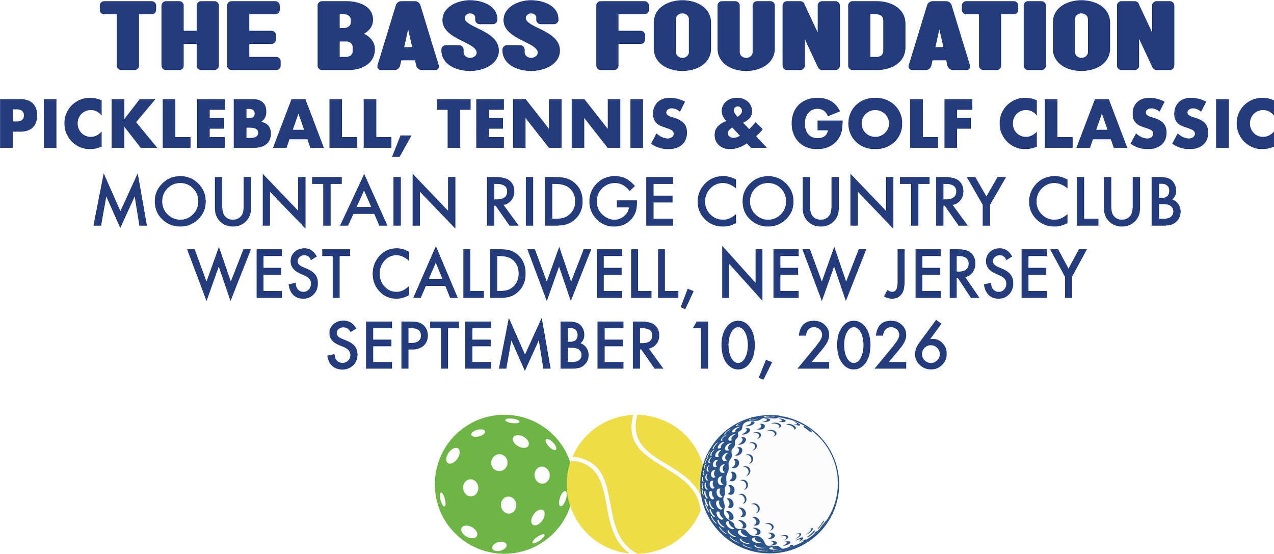 Pickle Ball, Tennis And Golf Classic 2026
