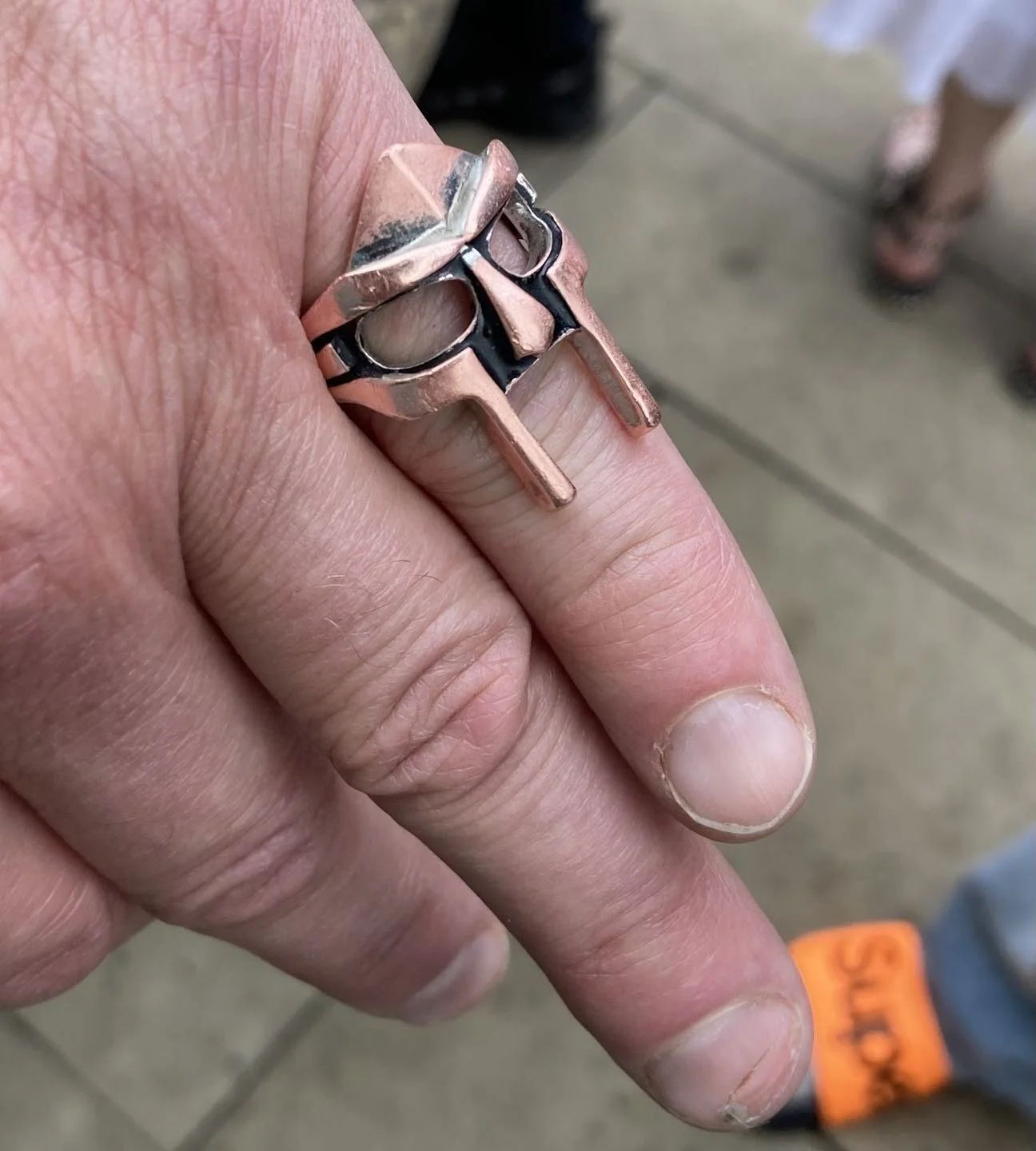 Cool ring #mfdoom 👊🏼