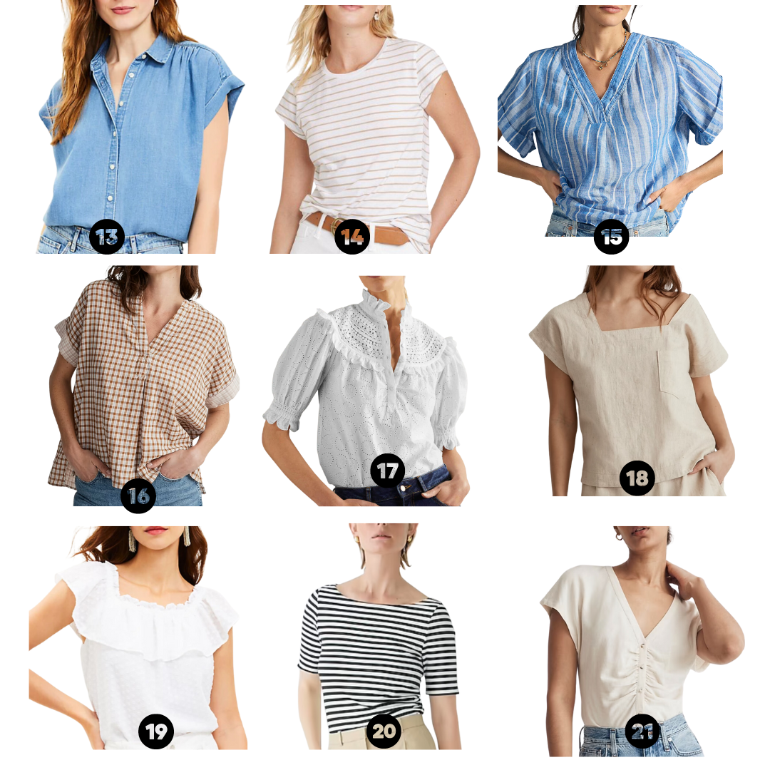 Neutral spring tops