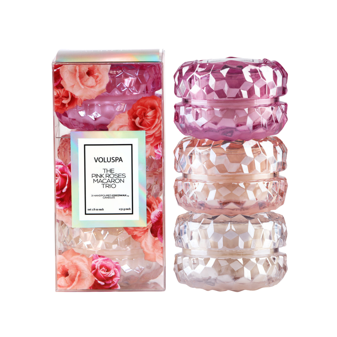 The 3 Macaron Candle Gift Set