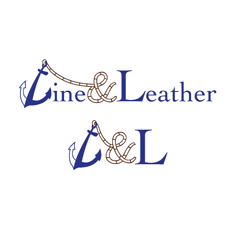 Line and Leather Logos