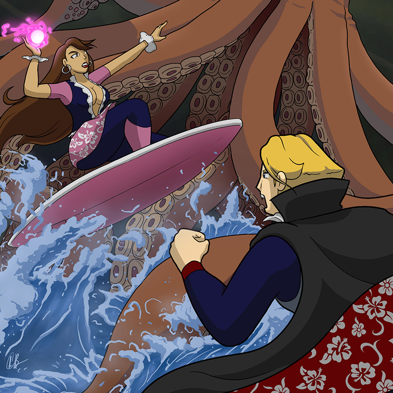 Comic Promo Art