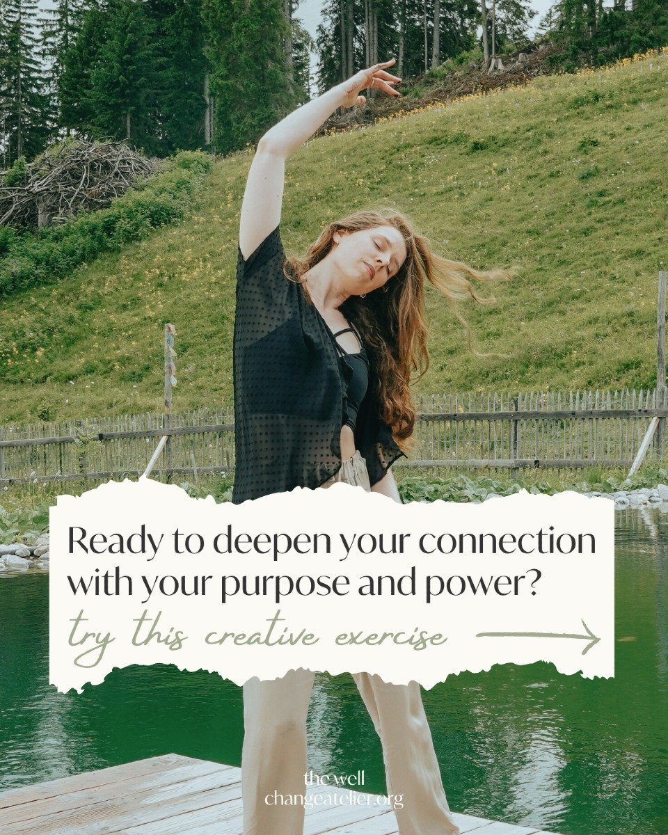 Do you tend to think your way through most situations, including the bigger questions you face, like 'What is my purpose' or 'How can I help in a world on fire'?

The truth is, we have many other sources of wisdom at our service, including our bodies